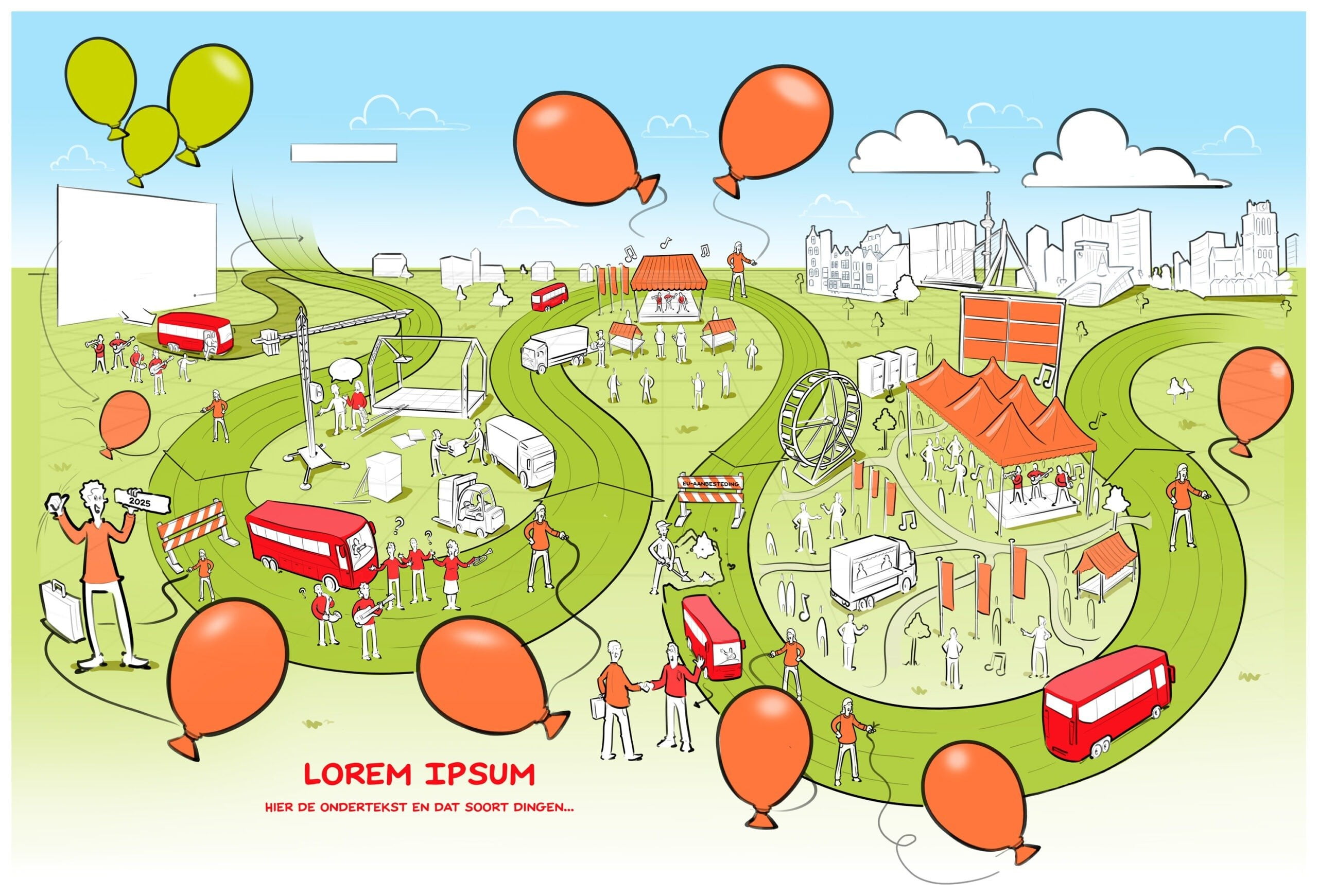 Praatplaat roadmap 2025 Woonbron.